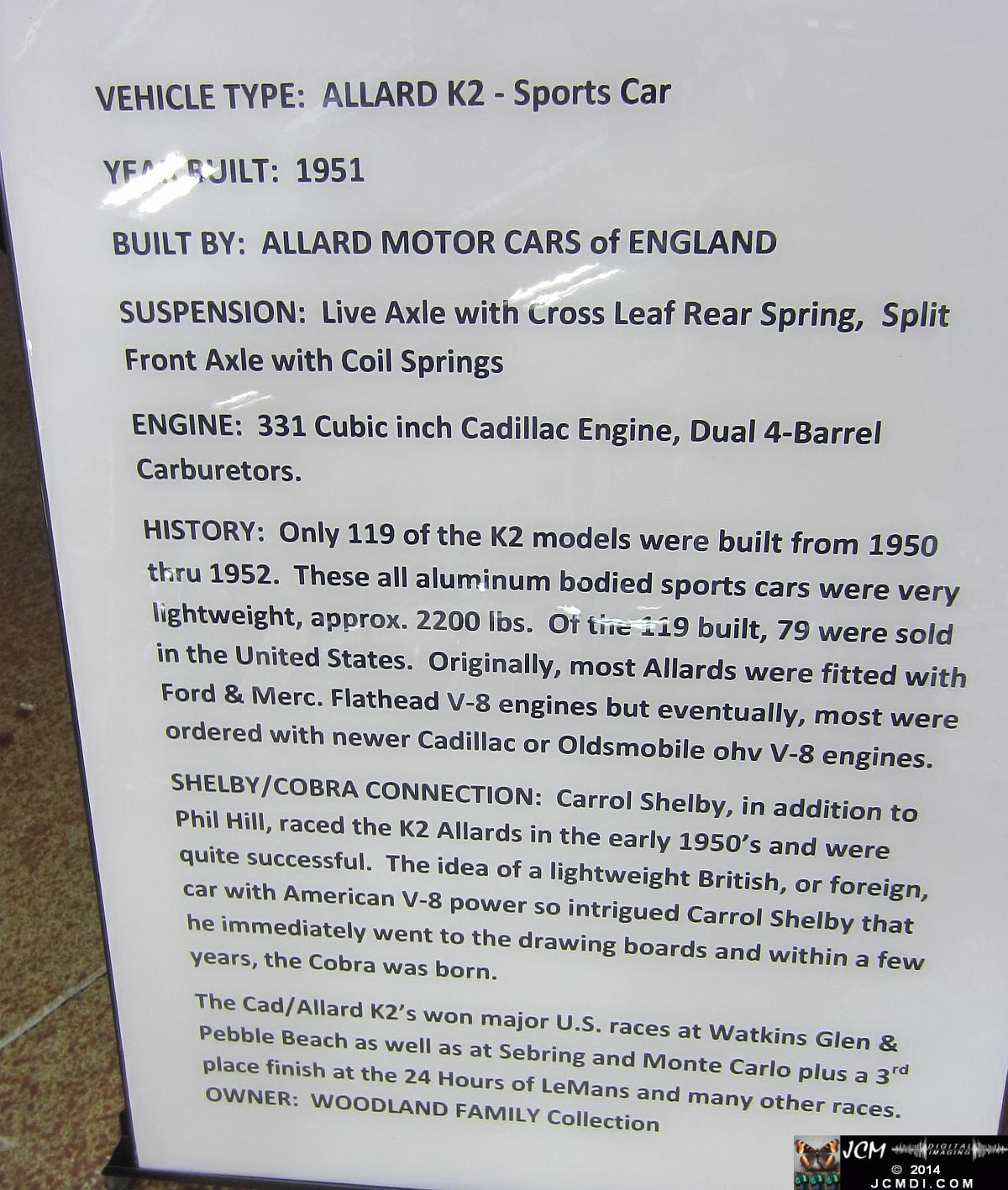 Estrella Warbirds Air Museum and Cars Paso Robles Allard K2 